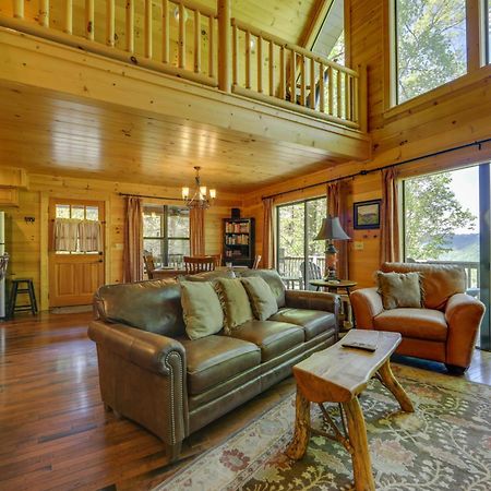 Bryson City Cabin With Hot Tub And Mountain Views! מראה חיצוני תמונה